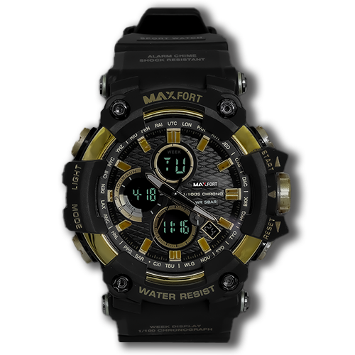 MAXFORT Dual Time Watch MX1802 Image 5