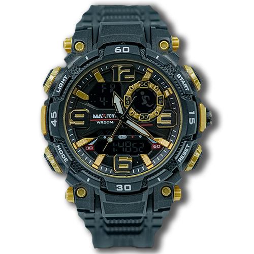 MAXFORT Dual Time Watch MX1921 Image 3