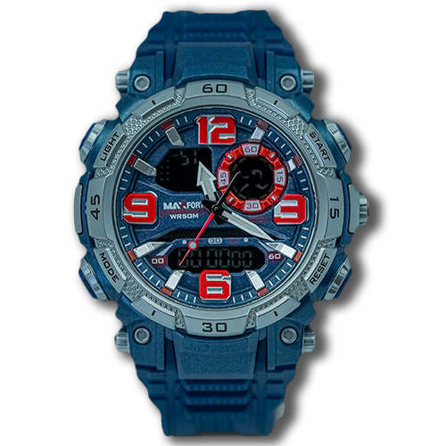 MAXFORT Dual Time Watch MX1921 Image 4