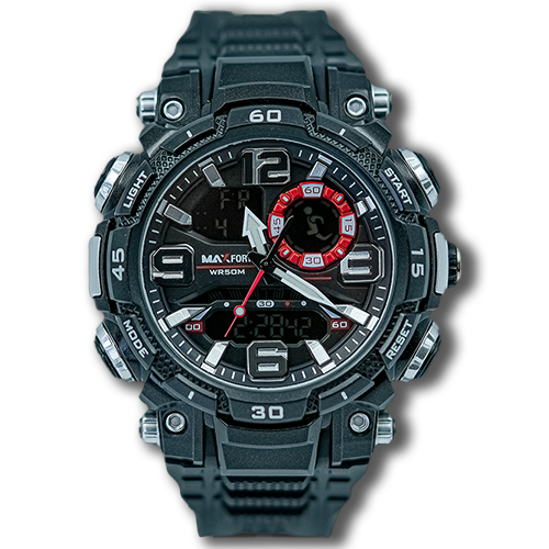 MAXFORT Dual Time Watch MX1921 Image 5